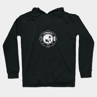 Bomberos Maltese cross logo Hoodie